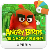 XPERIA™ Angry Birds Happy Planet Theme simgesi