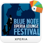XPERIA™ Blue Note Theme Zeichen