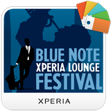 XPERIA™ Blue Note Theme icône