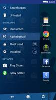 2 Schermata XPERIA™ Blue Note Theme