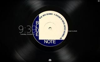XPERIA™ Blue Note Vinyl Theme capture d'écran 3