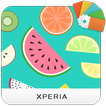 ”XPERIA™ Fruit Salad Theme