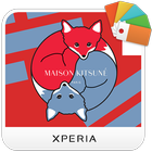 XPERIA™ Kitsuné Fox Theme icône