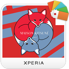 XPERIA™ Kitsuné Fox Theme أيقونة