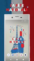 XPERIA™ La Fête Nationale Theme पोस्टर