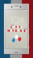 XPERIA™ La Fête Nationale Theme screenshot 1