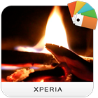 XPERIA™ The Four Elements - Fire Theme آئیکن