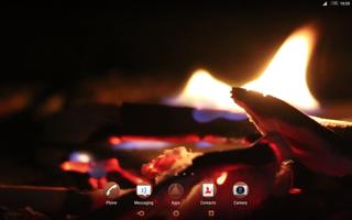 XPERIA™ The Four Elements - Fire Theme syot layar 3