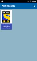 Sony Six Live Tv HD capture d'écran 1