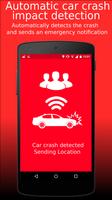 SOSmart car crash notification ポスター