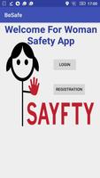 BeSafe : Women Safety poster