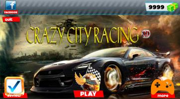 Crazy City Racing 3D poster