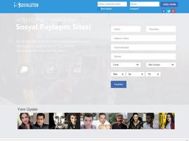 Sosyalsitem Paylaşım Sitesi ポスター