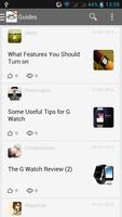 Guide for LG G Watch captura de pantalla 1