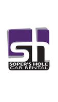 Soper's Hole Car Rental Plakat