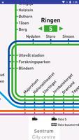 Oslo metro kart T-Bane スクリーンショット 2