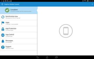Sophos Samsung Plugin screenshot 1