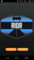 Testing for a client - Ridr Dr poster