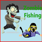 zombies fishing game icône