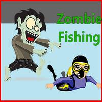 zombies fishing game Affiche