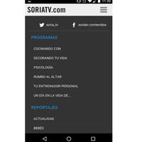 SoriaTV. La TV digital Soriana capture d'écran 2