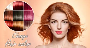 Beautiful Change Hair Color تصوير الشاشة 3