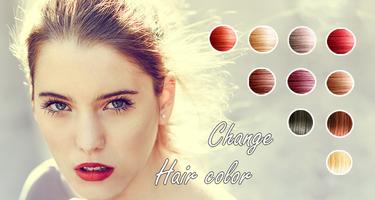 Beautiful Change Hair Color تصوير الشاشة 1