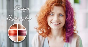 Beautiful Change Hair Color Ekran Görüntüsü 2