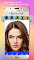 Change Color Eye Lens اسکرین شاٹ 1