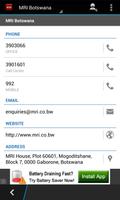 Botswana SOS Numbers Ekran Görüntüsü 2