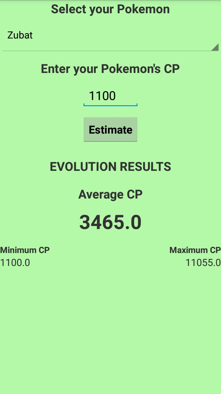 Evolve Calculator Pokemon Go For Android Apk Download Evolve Calculator Pokemon Go For Android Apk Download