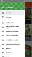 recipes sea cucumber Screenshot 1