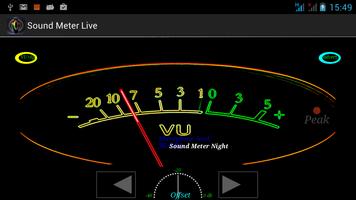 3 Schermata sound meter live