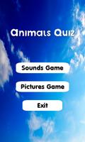 Sound and Picture Animal Quiz โปสเตอร์