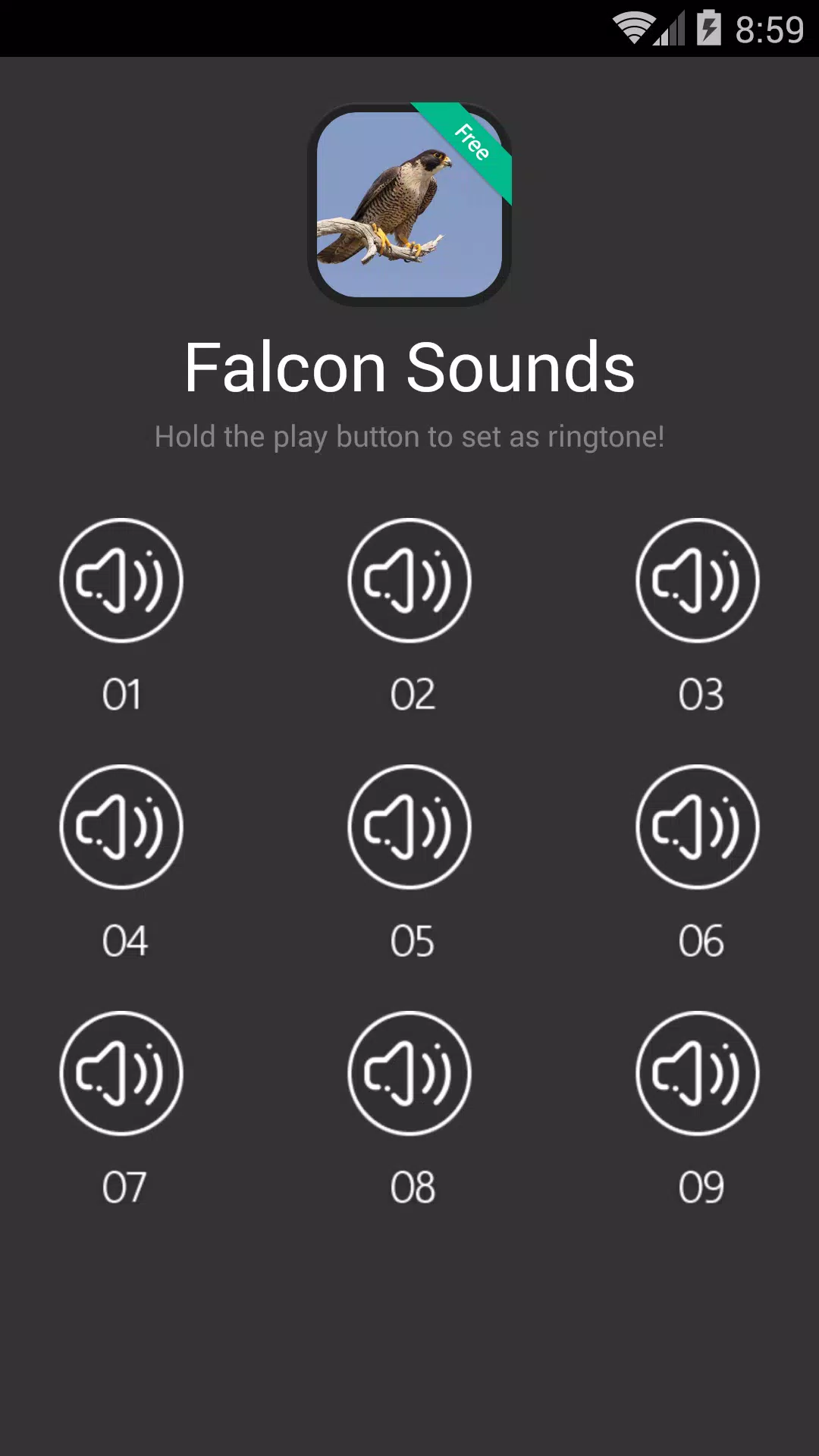 Peregrine Falcon sounds APK for Android Download