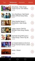Bollywood  - MusicHindi Music & Raido, Gaana Music capture d'écran 2