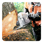 Chainsaw sound widget icon