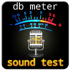 db meter sound test(Sonomètre) icône