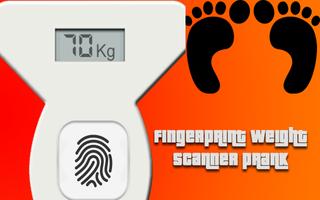 Weight Fingerprint Scanr Prank स्क्रीनशॉट 1