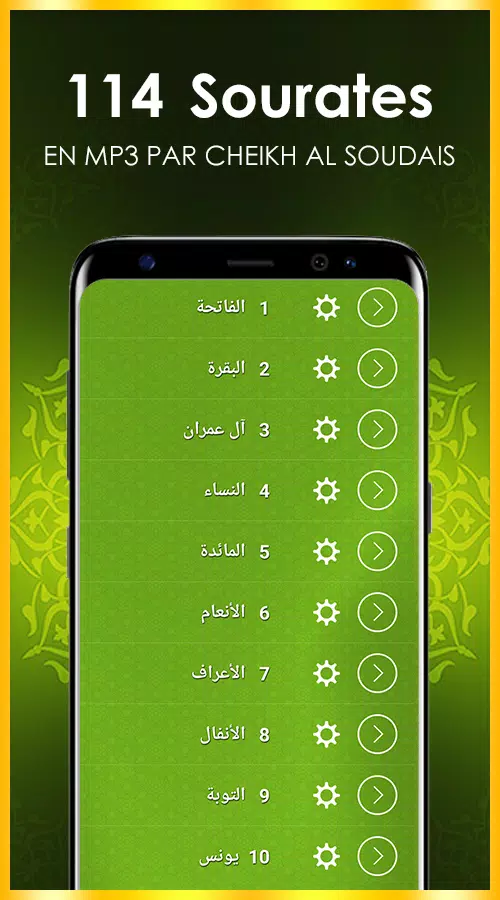 Coran Soudais Complet Mp3 Gratuit APK pour Android Télécharger