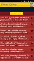 Fitness Quotes تصوير الشاشة 2