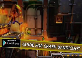 new guide for crash bandicoot Affiche