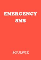 Emergency SMS 포스터