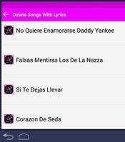 1 Schermata Ozuna Songs With Lyrics