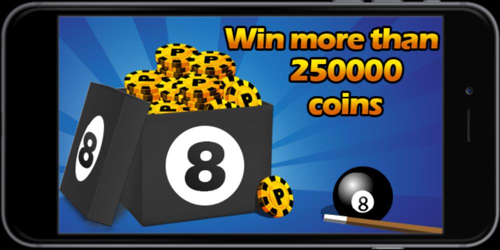 8 ball pool free coins and gifts