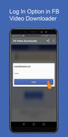 Facebook Video Downloader in HD Quality скриншот 1