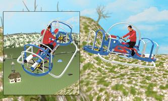 Flying Hovercraft Bike 3D スクリーンショット 2