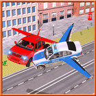 Flying Police Car vs Criminals 图标