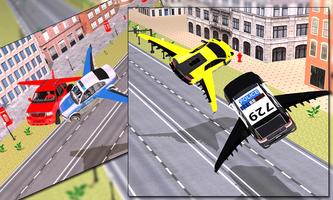 Flying Police Car vs Criminals capture d'écran 2