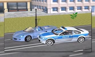 Flying Police Car vs Criminals تصوير الشاشة 3